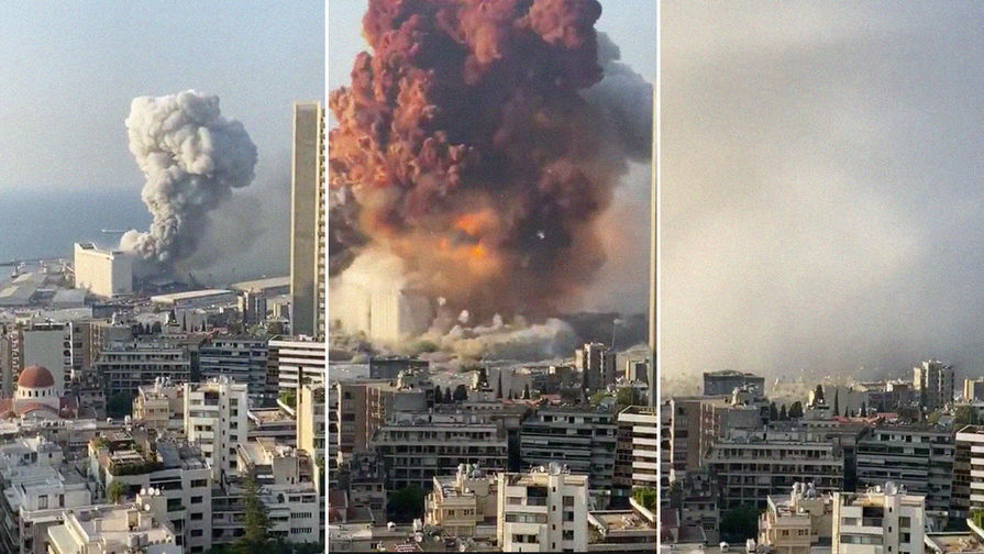 Последствия взрыва в&nbsp;Бейруте, 4 августа 2020 года