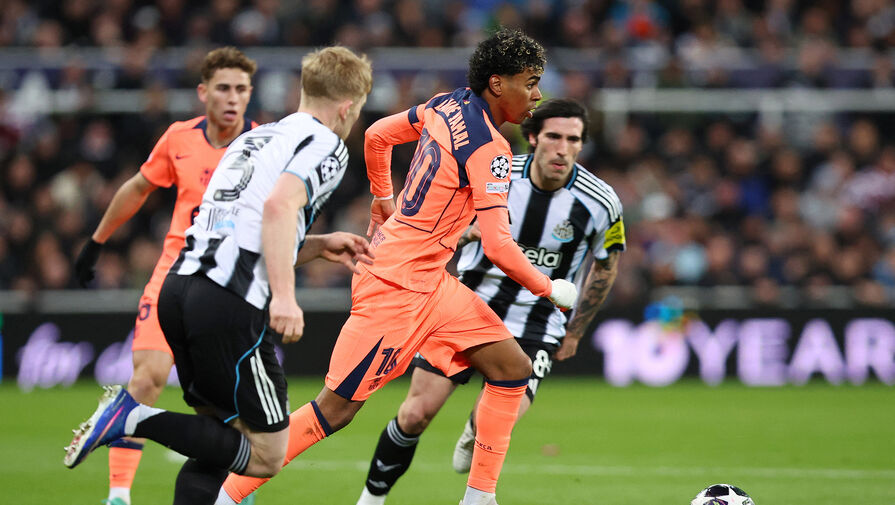 Барселона вырвала ничью у Ньюкасла в Лиге чемпионов