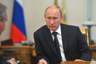 Владимир Путин на заседании Совбеза