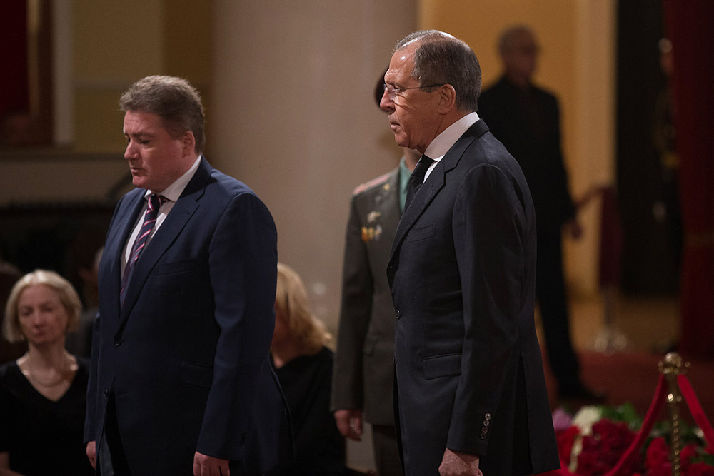 Министр иностранных дел Российской Федерации Сергей Лавров