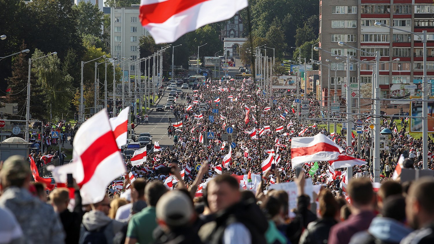 Протесты в Минске 13 сентября 2020 года