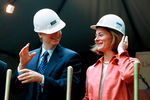 Билл и Мелинда Гейтс в Сиэтле, 2001 год