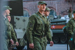Репетиция военного парада к Дню Победы в центре Москвы, 3 мая 2018 года