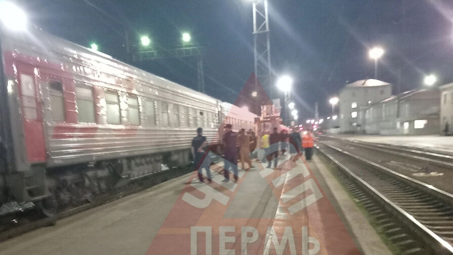 В Перми между пассажирами поезда произошла массовая драка