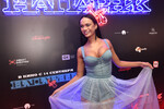 Яна Кошкина на премьере фильма «Напарник» в кинотеатре «Октябрь», 2017 год