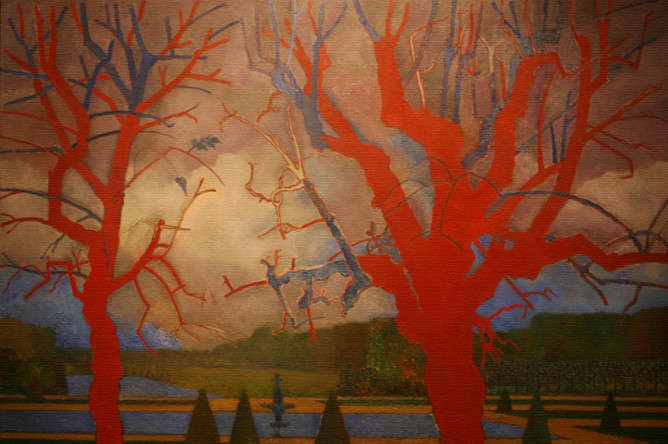 Никита Медведев. Красные деревья. 2006