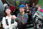 Александр Градский с первой женой Натальей на «пиратском ужине», 1994 год