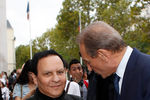 Аззедин Алайя с мэром парижа Бертраном Делано в 2013
