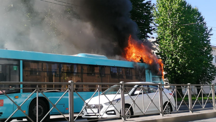 В Петербурге комиссия проверит городские автобусы из-за опасности возгорания