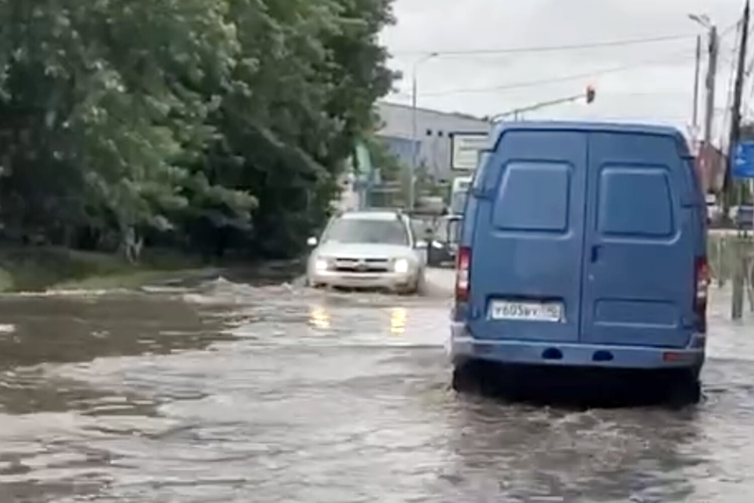 Последствия суперливня в Подмосковье попали на видео - Газета.Ru | Новости