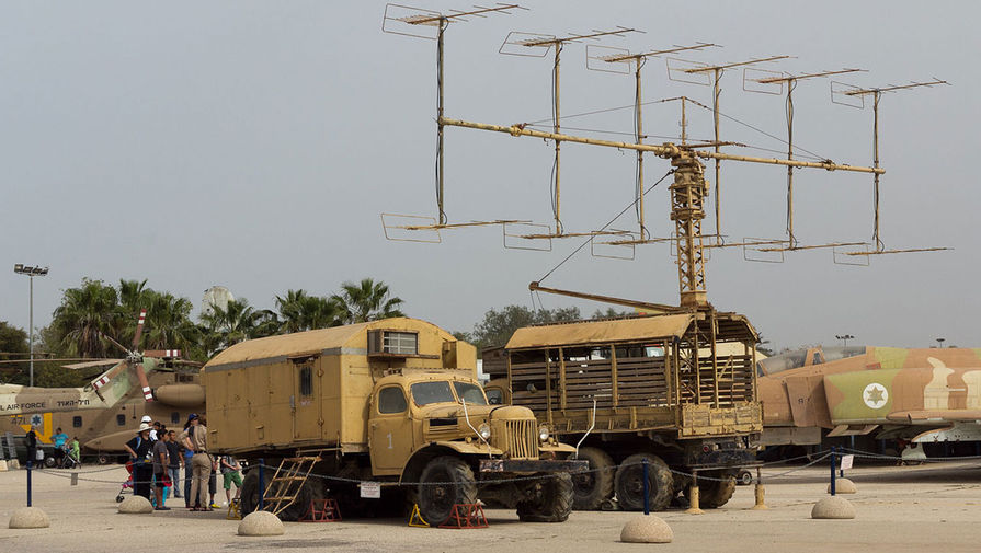 Радар П-12 в музее ВВС Израиля
