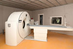 Кабинет компьютерной томографии в новом госпитале в Ухане, 2 февраля 2020 года 