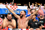 Болельщики сборной Хорватии на матче чемпионата Европы по футболу, июнь 2024 года