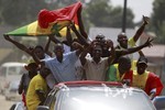 Болельщики сборной Сенегала прибыли в Экваториальную Гвинею, где сыграет их команда