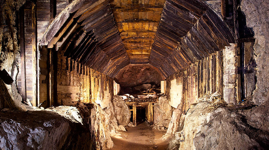 Выстроенный нацистами тоннель в Нижней Силезии