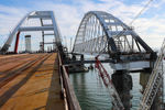 Строительство Крымского моста через Керченский пролив, декабрь 2017 года