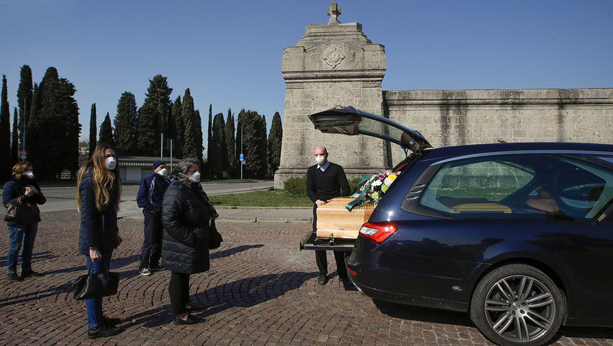 Похороны в Бергамо, 17 марта 2020 год