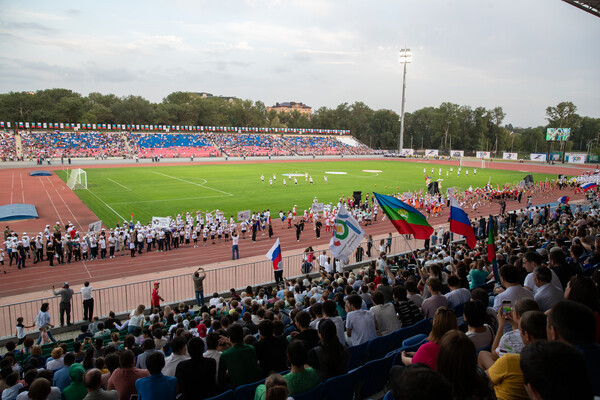 Открытие нового республиканского стадиона на 9 тысяч мест, г. Черкесск