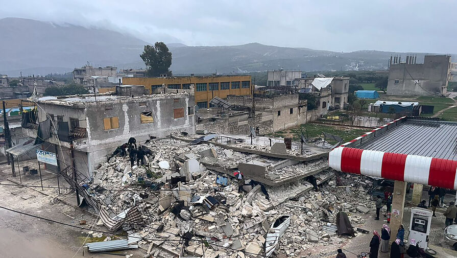 Минздрав Сирии сообщил о превышении числа жертв землетрясения 700 человек