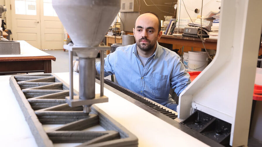 Ученые усовершенствовали 3D-печать бетона с помощью целлюлозы