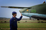 Во время подготовки штурмовика Су-25 &laquo;Грач&raquo; к&nbsp;вылету во время стратегических командно-штабных учений &laquo;Восток-2014&raquo;