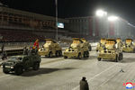Во время военного парада по случаю VIII съезда Трудовой партии Северной Кореи, Пхеньян, 15 января 2021 года