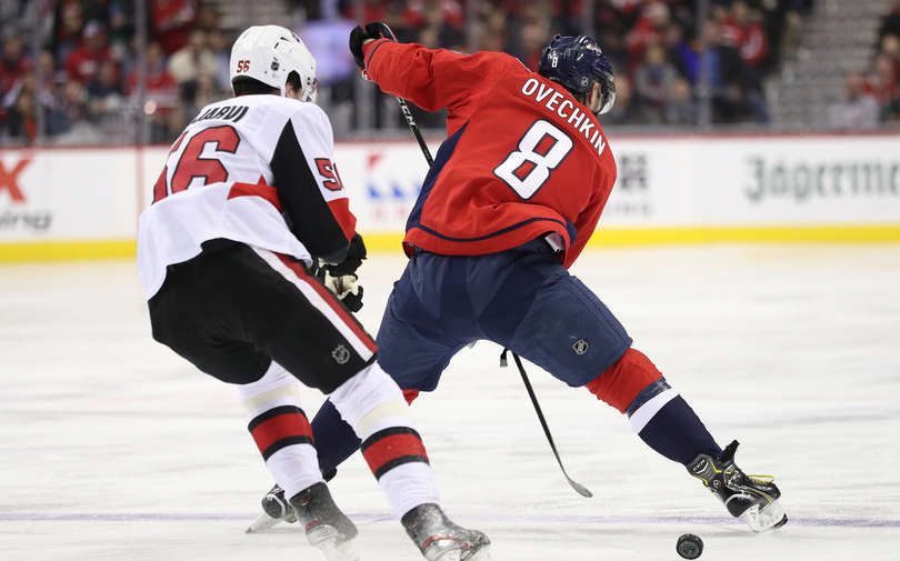 Александр Овечкин вновь не смог забросить шайбу, которая сделает его уникальным в истории НХЛ