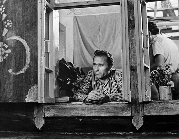 Василий Шукшин в фильме «Печки-лавочки», 1972 год