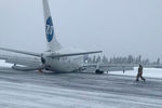 Жесткая посадка самолета авиакомпании Utair в аэропорту Усинска, 9 февраля 2020 года