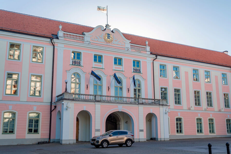 Здание парламента Эстонии