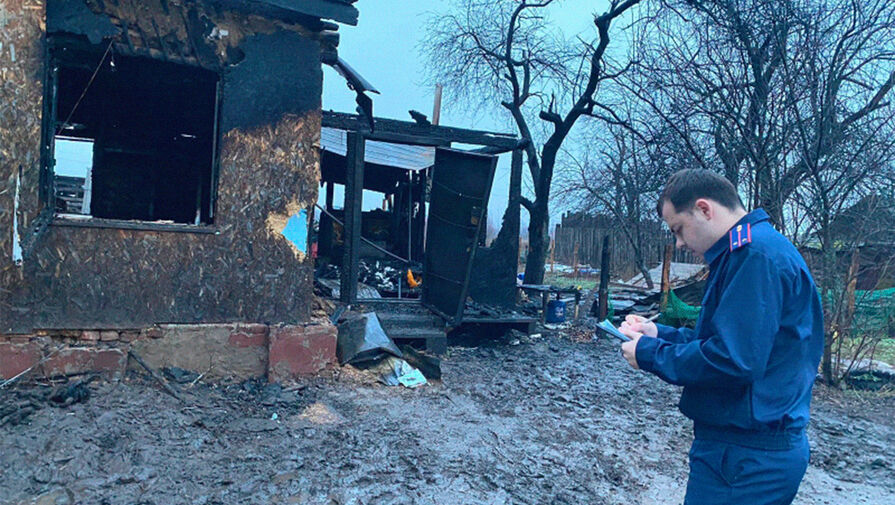 В Воронежской области при пожаре погибли двое детей, еще четверых госпитализировали