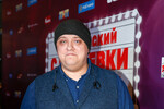 Актер Роман Попов на премьере фильма «Полицейский с Рублевки. Новогодний беспредел» режиссера Ильи Куликова в кинотеатре «Каро 11 Октябрь», 2018 год