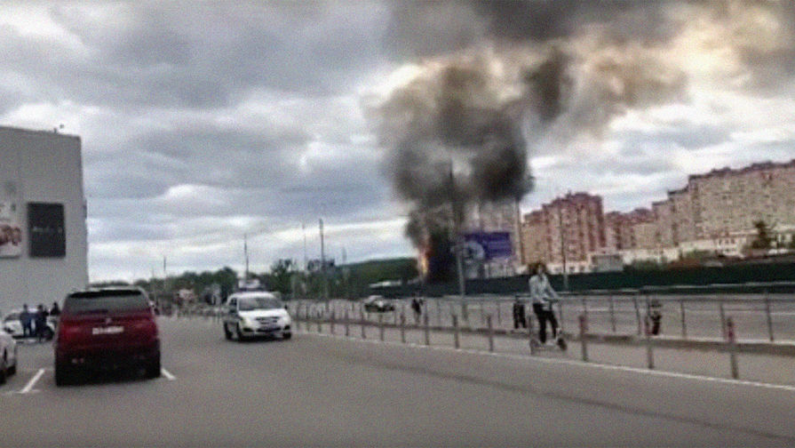 Взрыв у ТЦ произошел в Москве