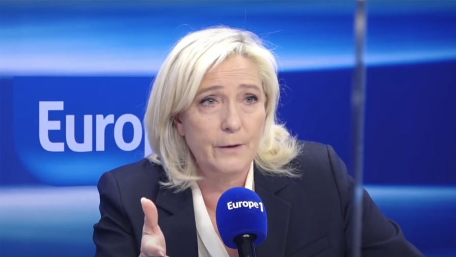 Ле Пен рассказала о страданиях французов из-за антироссийских санкций