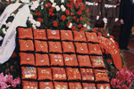 Все награды Генерального секретаря ЦК КПСС Леонида Ильича Брежнева, представленные по время похорон в Колонном зале Дома Союзов, Москва, 1982 год