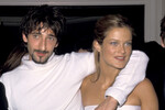 Эдриан Броуди и американская модель Кэролин Мерфи в клубе 21 в Нью-Йорке, 1999 год
