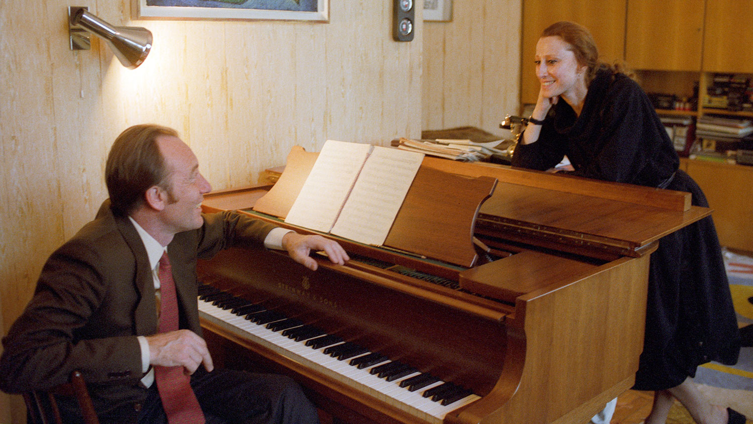 Композитор Родион Щедрин и его жена балерина Майя Плисецкая, 1984 год
