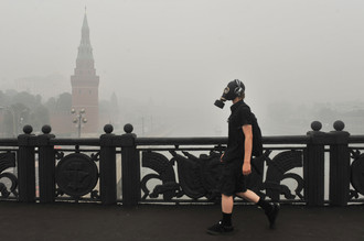 Смог над Москвой