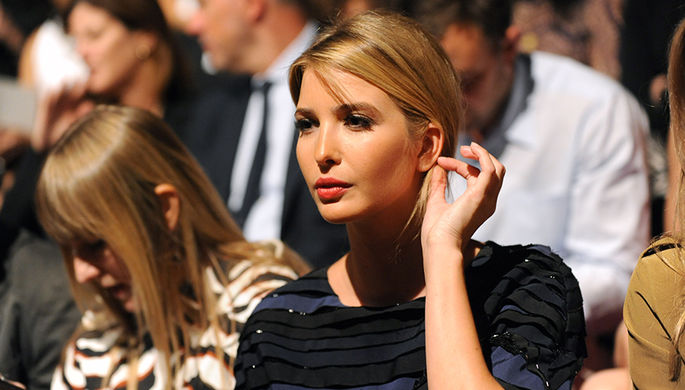 Иванка Трамп на показе Carolina Herrera в рамках Недели моды в Нью-Йорке, 2012 год