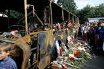 Место гибели защитников демократии в ночь на 21 августа 1991 года на Садовом кольце, в районе улицы Чайковского