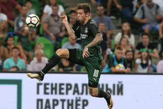 Нападающий «Краснодара» Федор Смолов