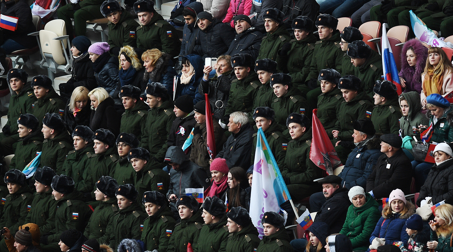 Митинг-концерт «Россия объединяет» в Лужниках