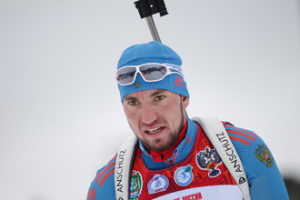 Бронзовый призер чемпионата мира по биатлону Александр Логинов