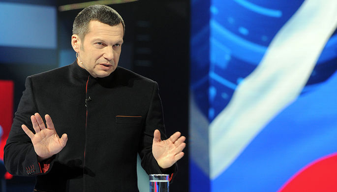 Телеведущий Владимир Соловьев