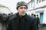 Сергей Шнуров на съемках сцены из фильма «Четыре» в колонии строгого режима в Мордовии