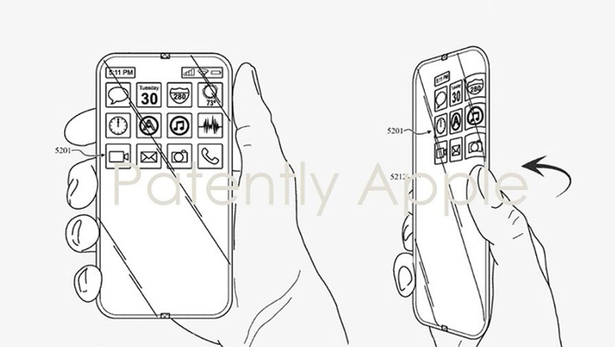 Apple запатентовала стеклянный iPhone