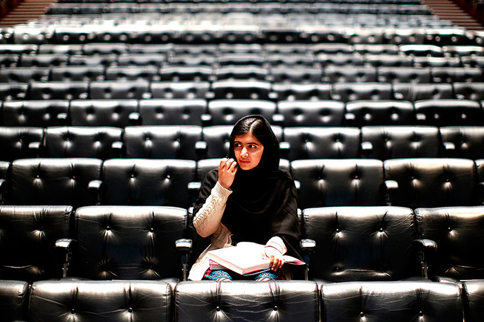 Пакистанская правозащитница Малала Юсуфзай