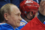 Владимир Путин на гала-матче турнира Ночной хоккейной лиги между командами «Звезды НХЛ» и «Сборная НХЛ» в ледовом дворце «Большой» в Сочи