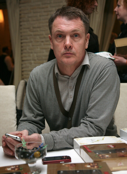 Кинорежиссер Юрий Мороз во время капустника 13-й ежегодной театральной премии &laquo;Чайка&raquo; в&nbsp;столичном клубе &laquo;Кино&raquo;, 2008&nbsp;год