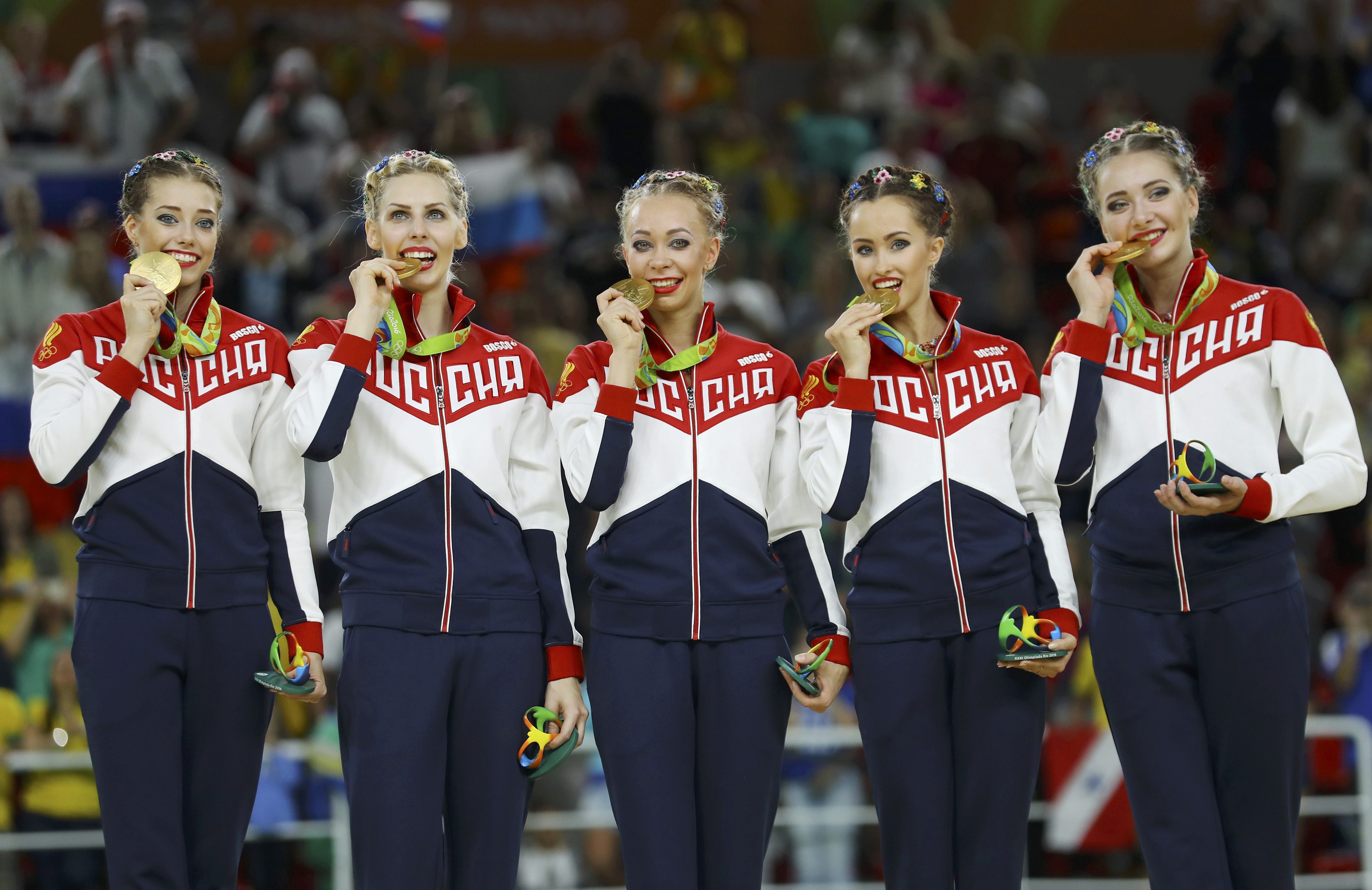 Сборная России по художественной гимнастике олимпиада 2016